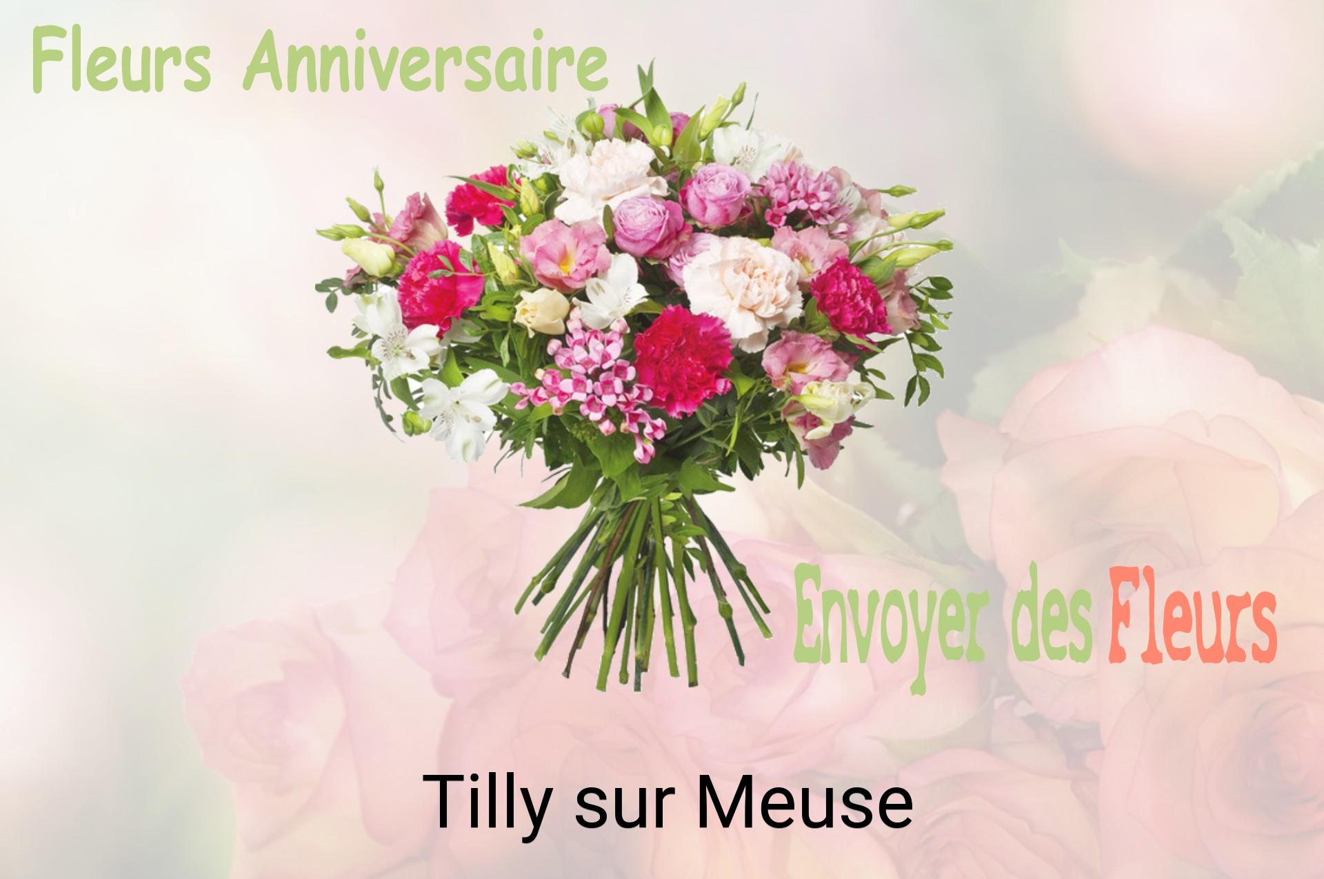 Bouquet de fleurs d’anniversaire livré à Tilly-sur-Meuse