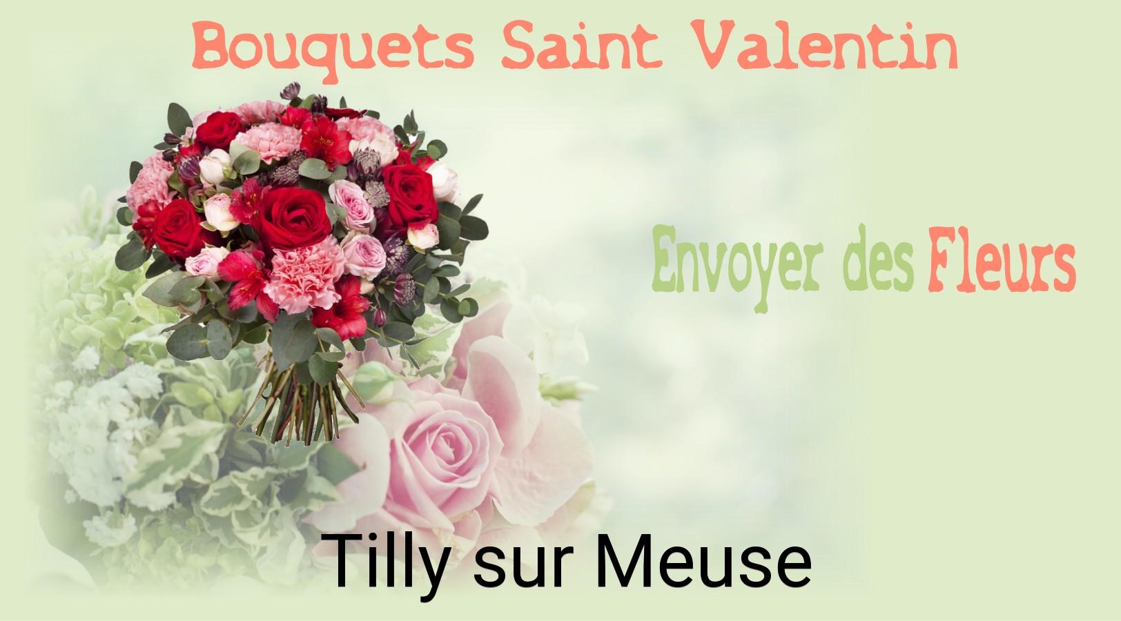 Roses de Saint-Valentin livrées à Tilly-sur-Meuse